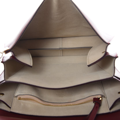 Chloe Calfskin Suede Medium Faye Shoulder Bag Plum Purple 5 of 10