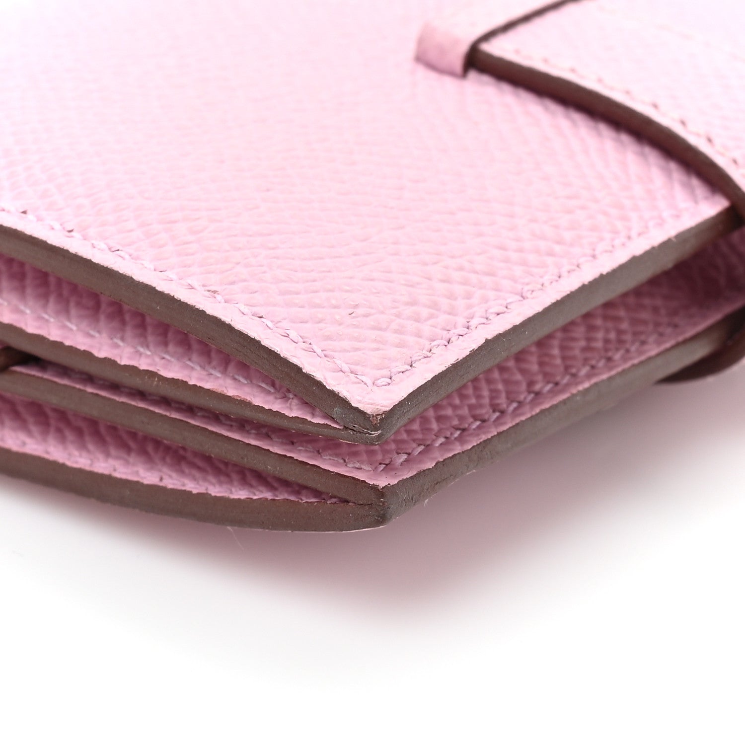 Hermes Epsom Mini Bearn Wallet Mauve Sylvester 11 of 13