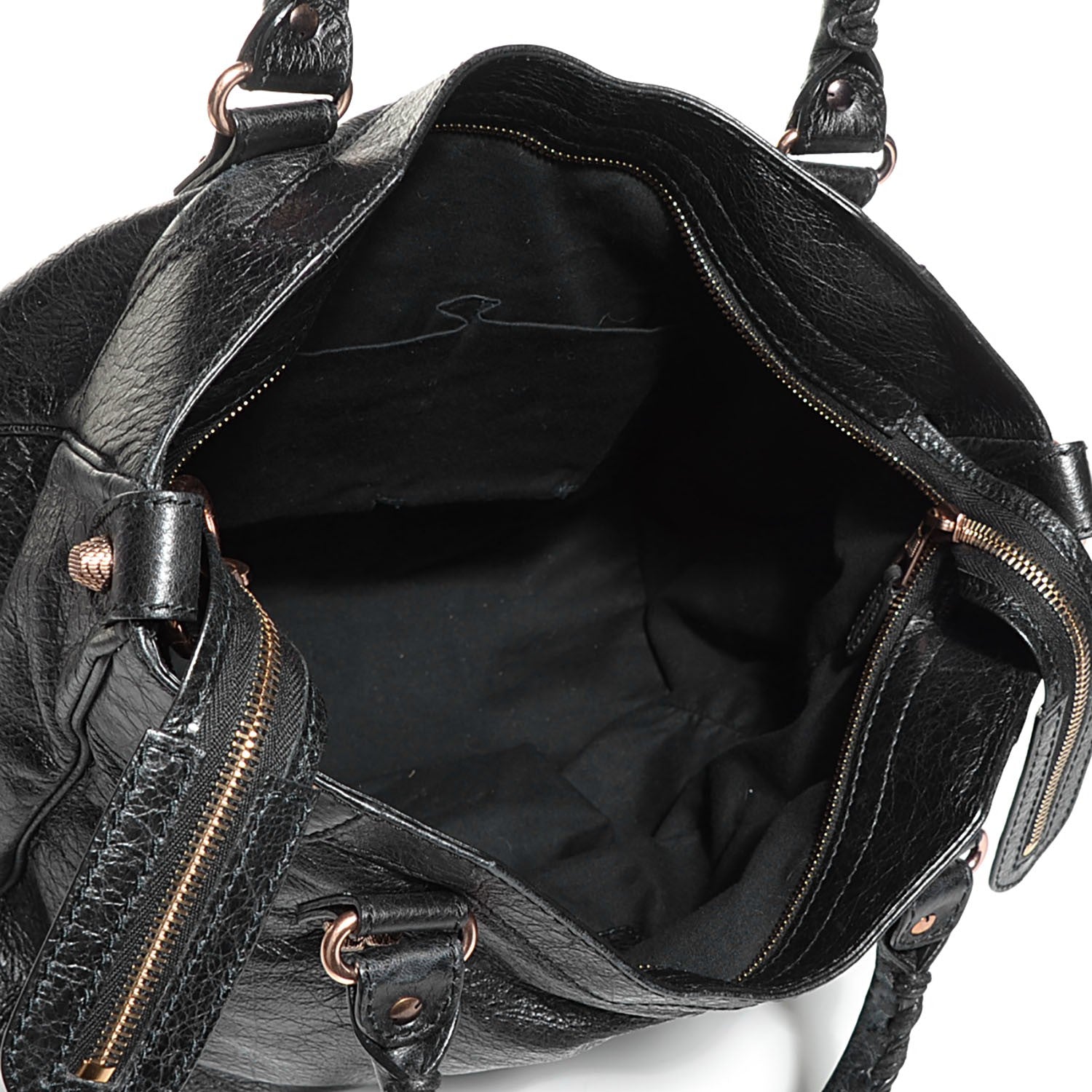 Balenciaga Agneau Giant 12 Rose Gold Hardware Velo Black 5 of 11