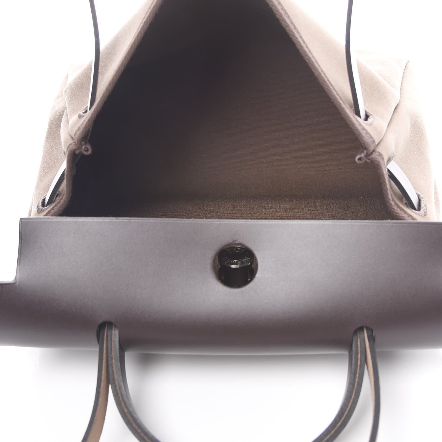 Hermes Vache Hunter Toile Herbag Zip 31 PM Etoupe Ebene 6 of 13