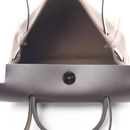 Hermes Vache Hunter Toile Herbag Zip 31 PM Etoupe Ebene 6 of 13