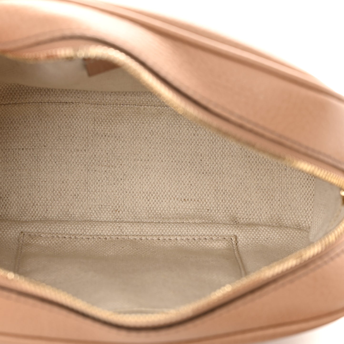 Pebbled Calfskin Small Soho Disco Bag Camelia