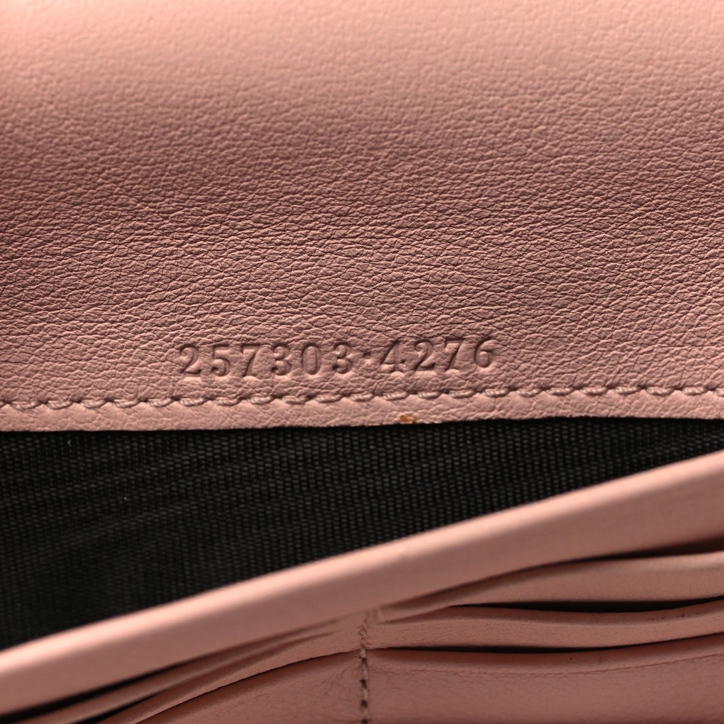 Guccissima Continental Flap Wallet Pink