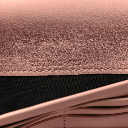Gucci Guccissima Continental Flap Wallet Pink 8 of 9