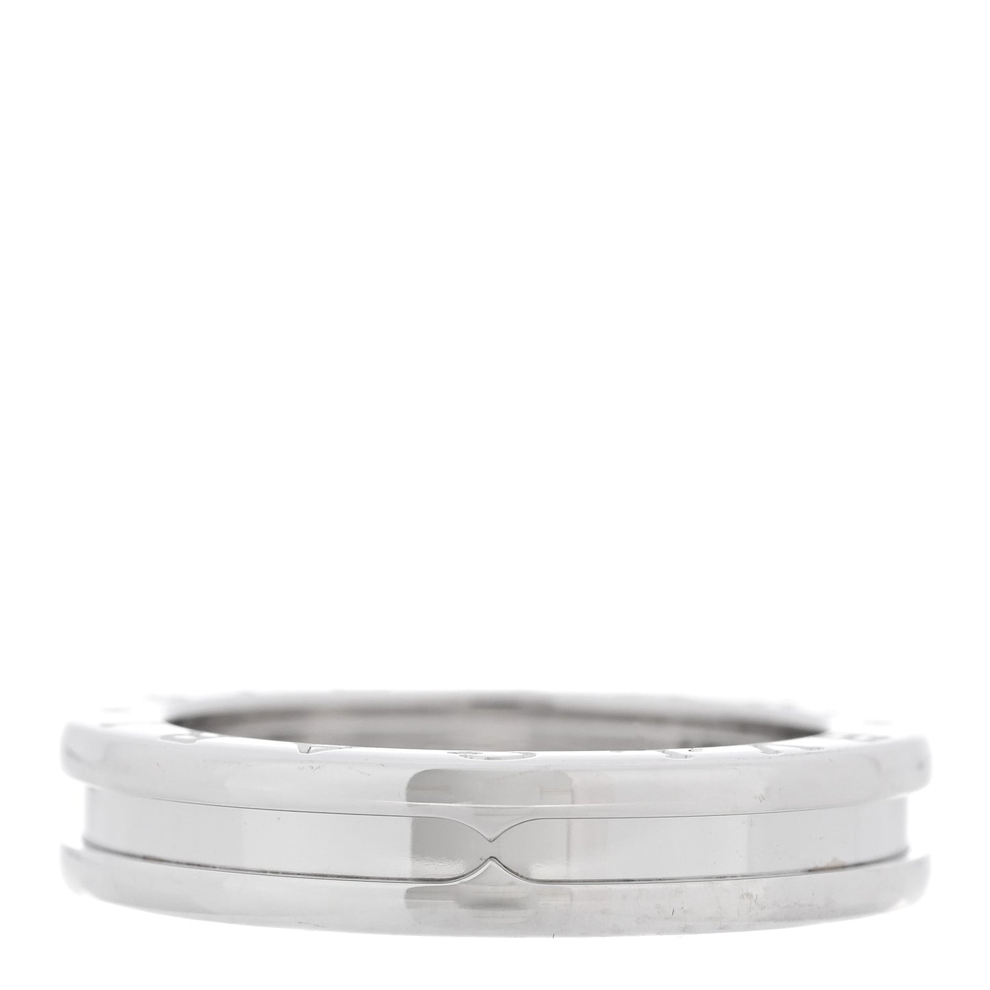 18K White Gold B.Zero1 One-Band Ring 55 7.25