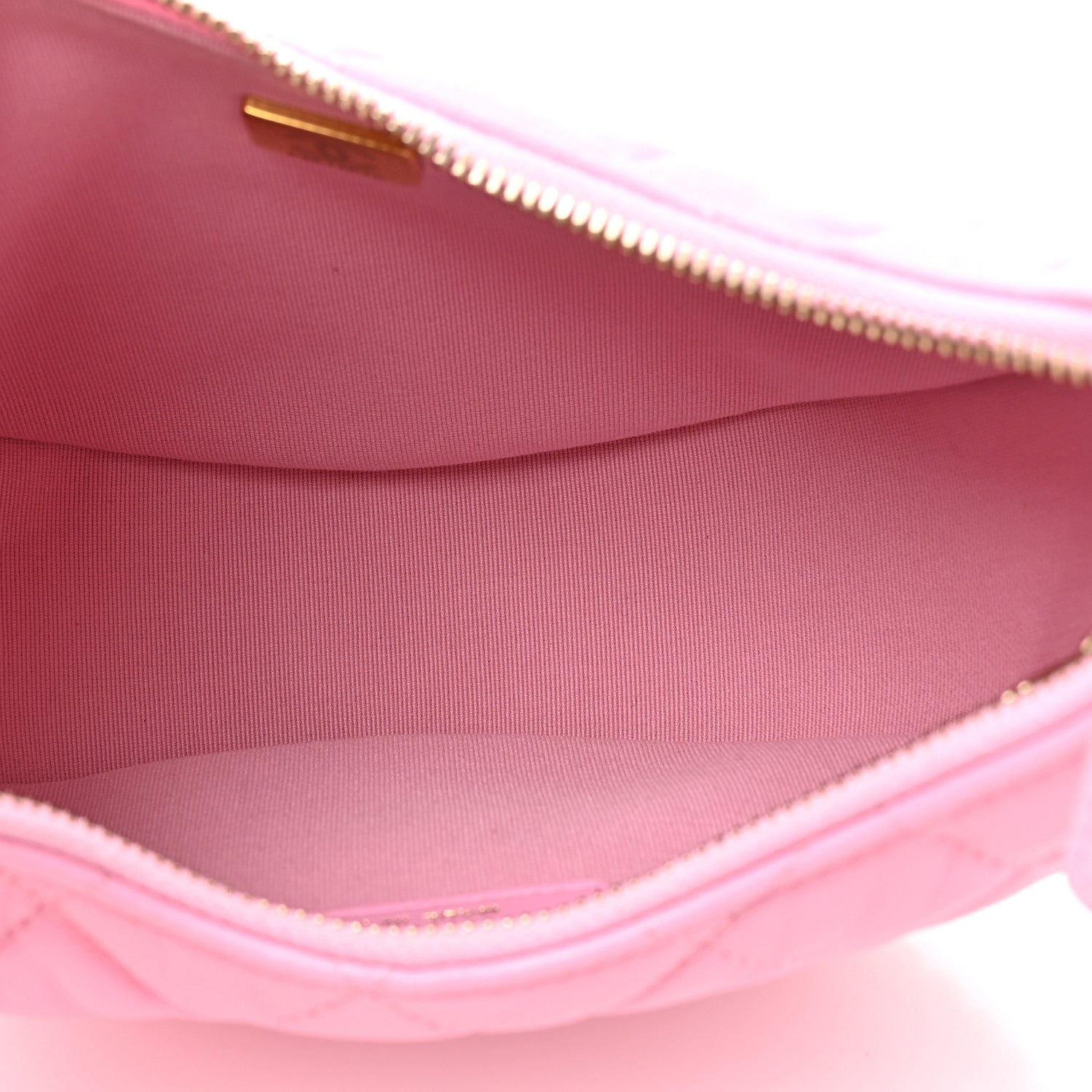 Chanel Lambskin Quilted Small Hobo Bag Pink 5 of 11