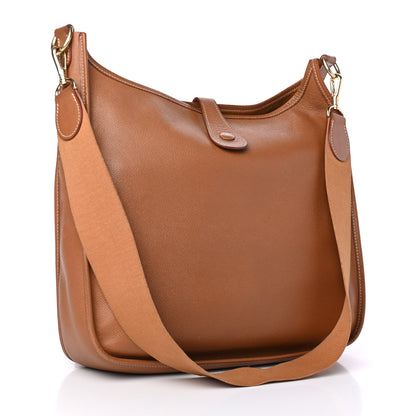 Hermes Courchevel Evelyne GM Gold 2 of 4