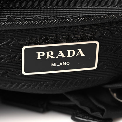 Prada Nylon Vela Large Backpack Black 6 of 9