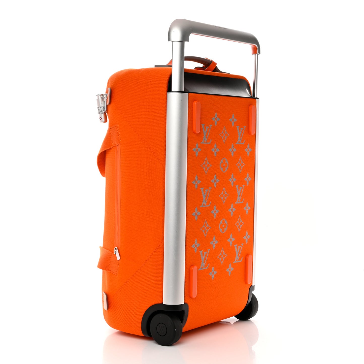 Knit Monogram Horizon Soft Duffle 55 Orange