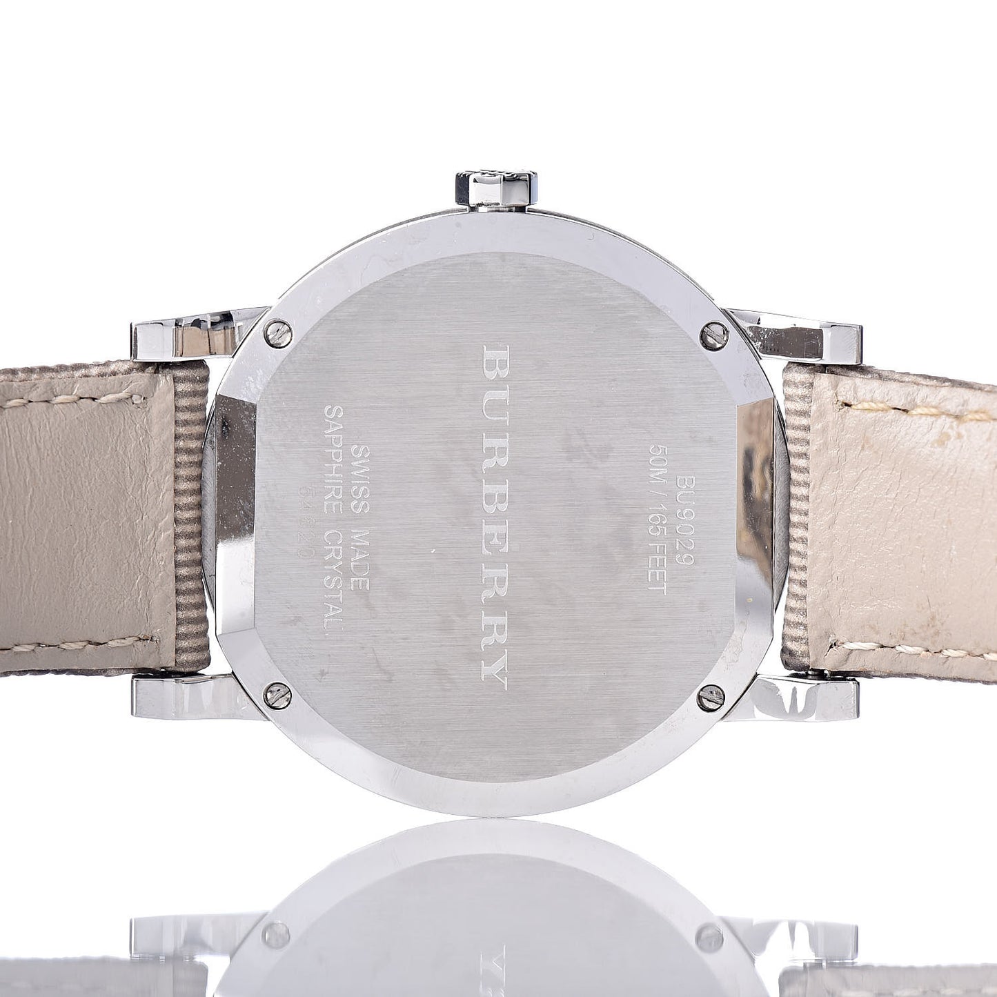 Stainless Steel Calfskin 38mm The City Quartz Watch Brown BU9029