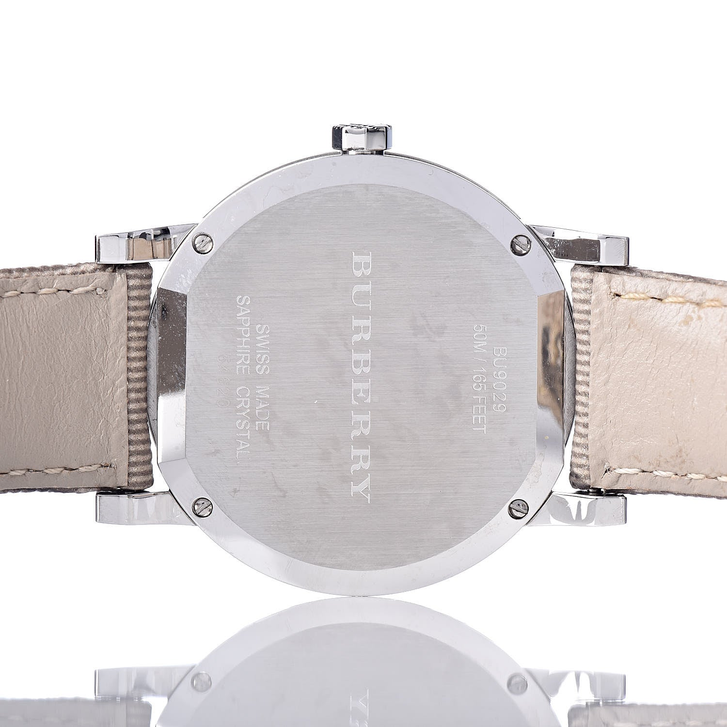 Burberry Stainless Steel Calfskin 38mm The City Quartz Watch Brown BU9029 5 of 8