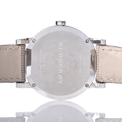 Burberry Stainless Steel Calfskin 38mm The City Quartz Watch Brown BU9029 5 of 8