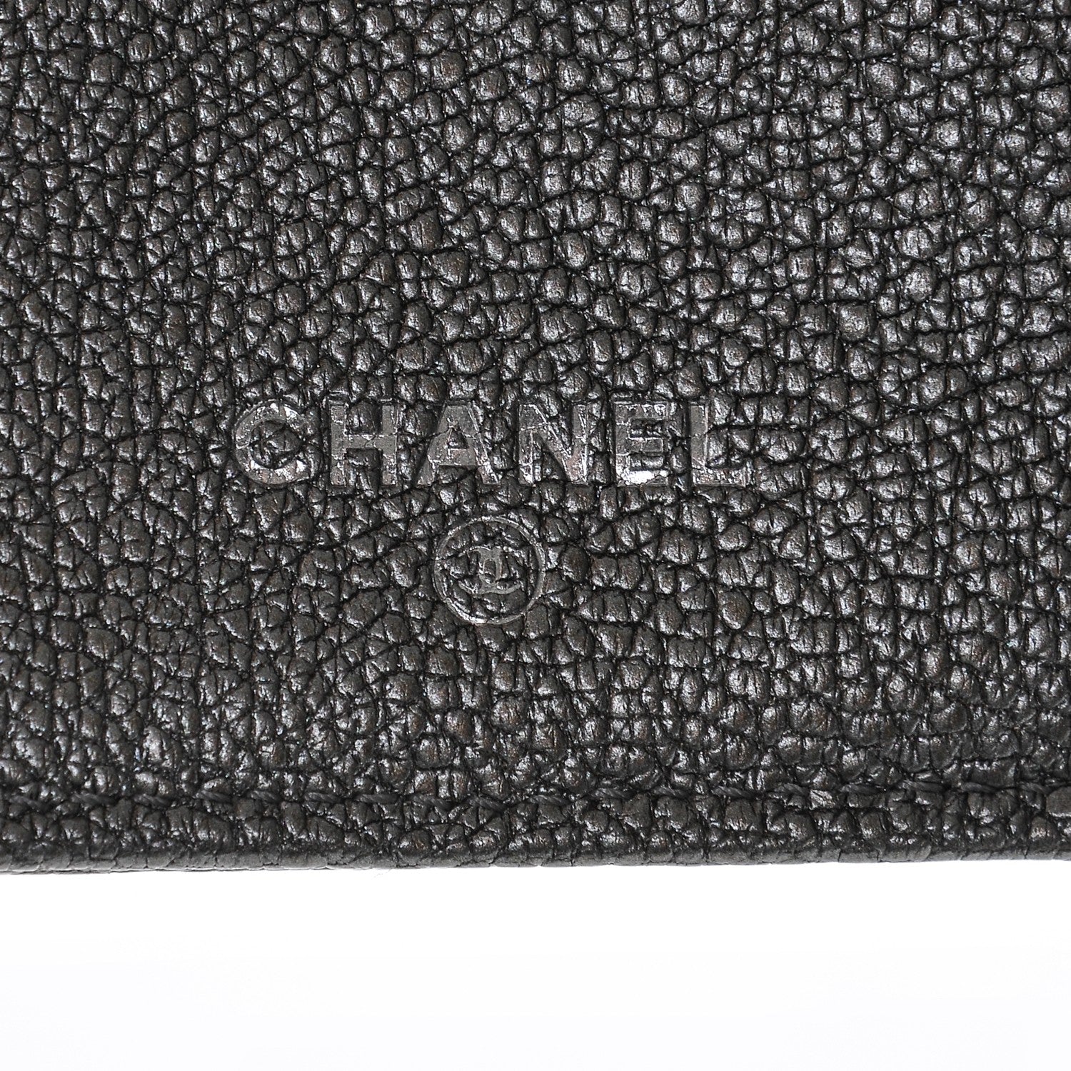 Chanel Metallic Calfskin Diamond Stitched Flap Wallet Gold 6 of 8