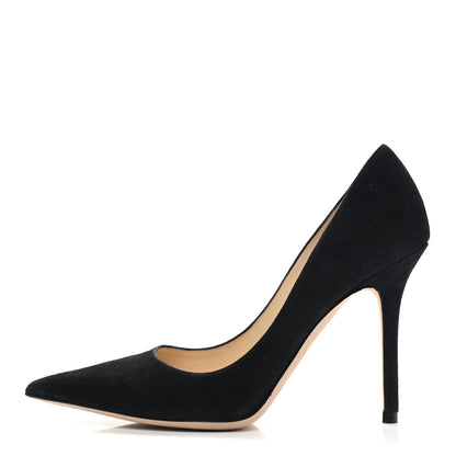 Jimmy Choo Suede Romy 85 Pumps 35 Black 1 of 7