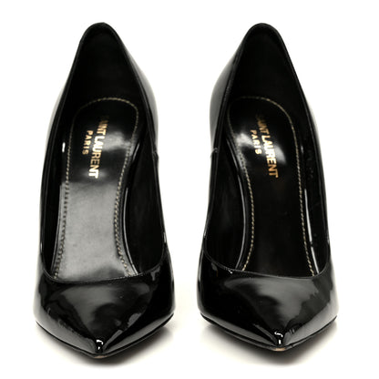 Saint Laurent Patent Calfskin Opyum 110 Pumps 39.5 Black 3 of 10