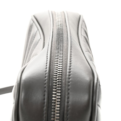 Saint Laurent Calfskin Matelasse Monogram Lou Camera Bag Asphalt 11 of 14