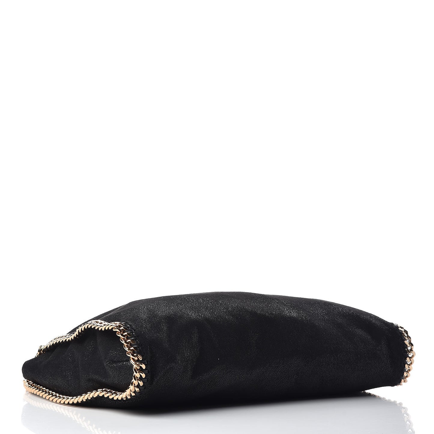 Shaggy Deer Falabella Fold Over Tote Black