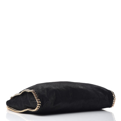 Stella McCartney Shaggy Deer Falabella Fold Over Tote Black 4 of 9