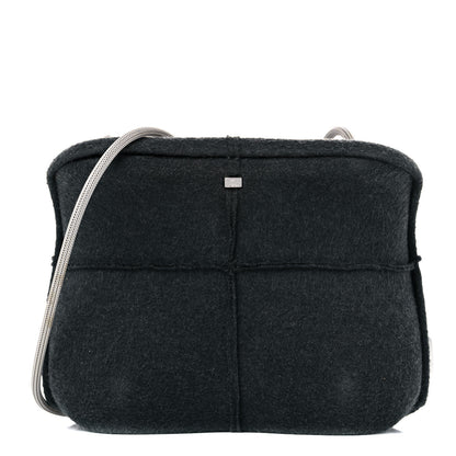 Chanel Felt Millennium 2005 Hard Case Crossbody Bag Grey 1 of 14