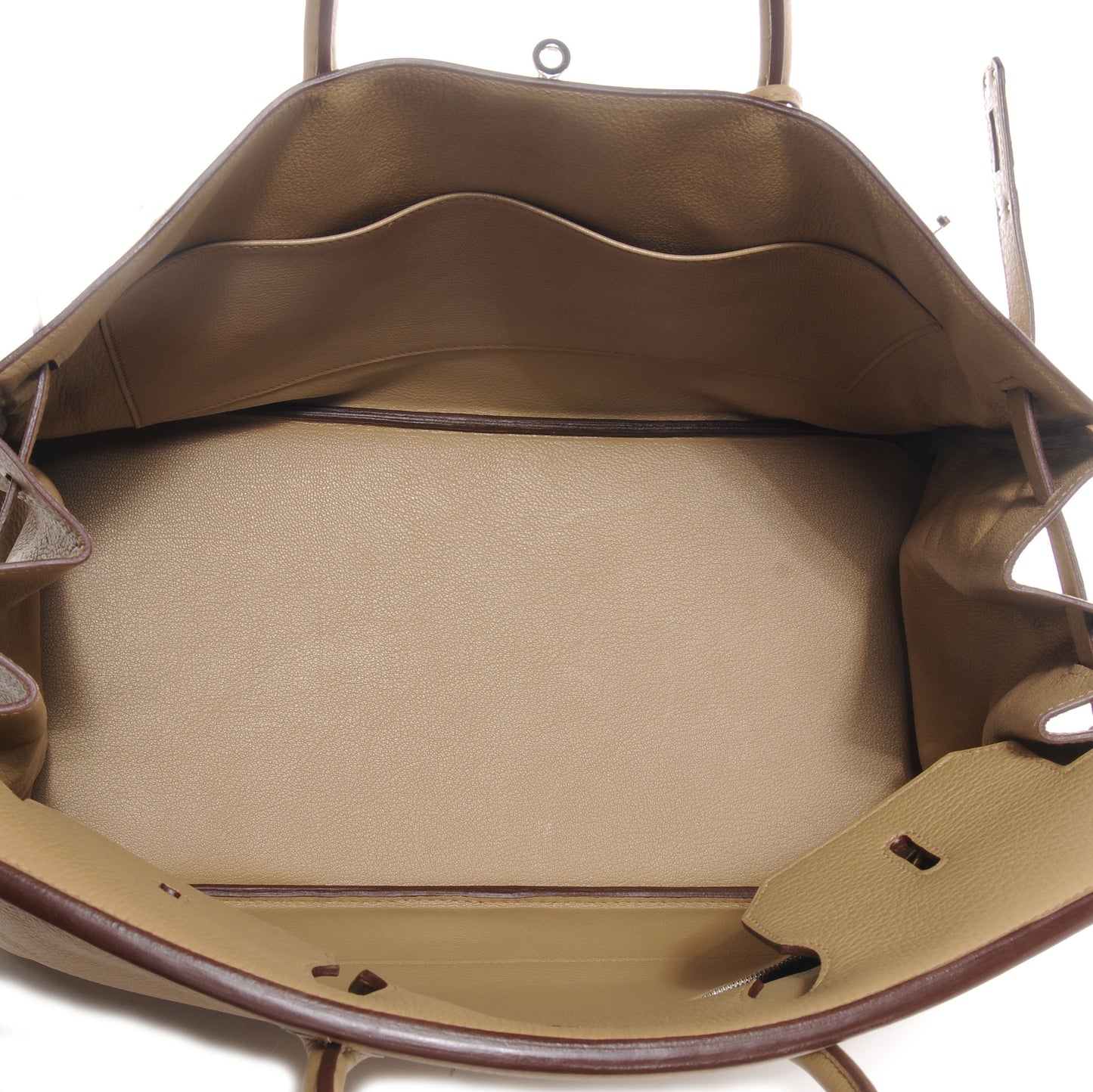 Taurillon Clemence Birkin 40 Tabac Camel