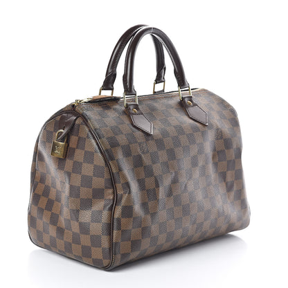 Louis Vuitton Damier Ebene Speedy 30 3 of 10
