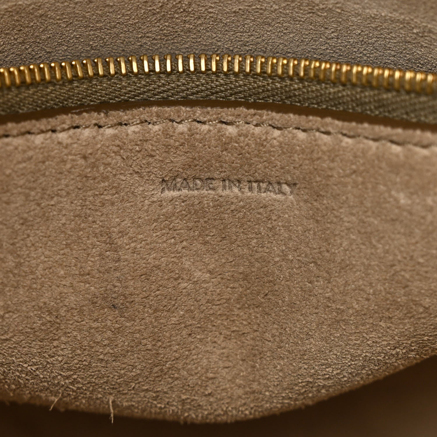 Celine Soft Grained Calfskin Small Sangle Bucket Bag Taupe 6 of 11