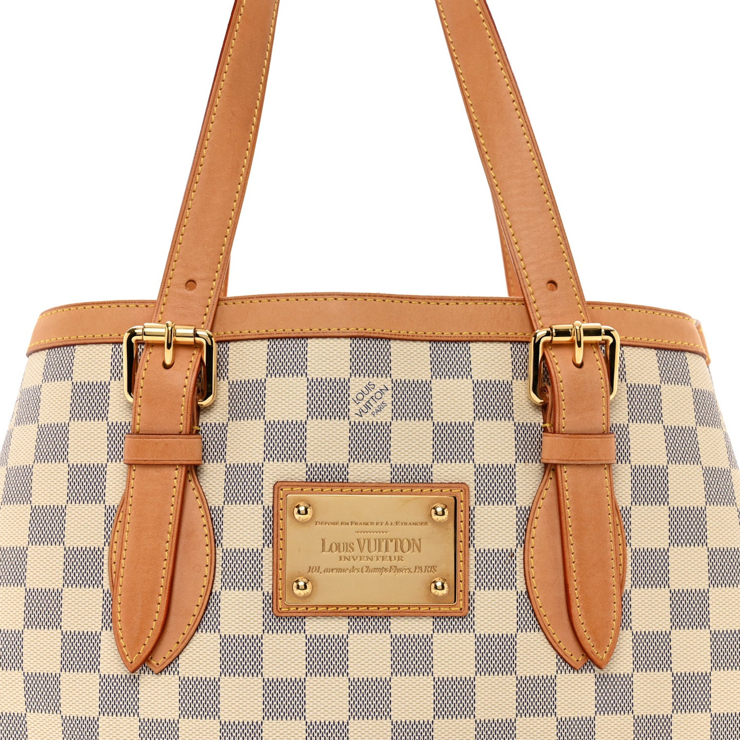 LOUIS VUITTON Damier Azur Hampstead MM