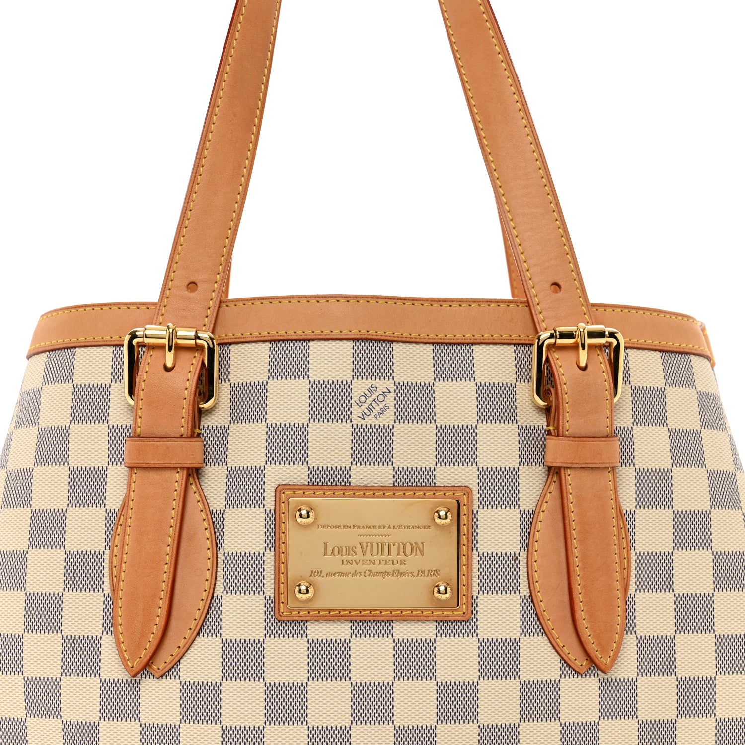 Louis Vuitton LOUIS VUITTON Damier Azur Hampstead MM 5 of 10