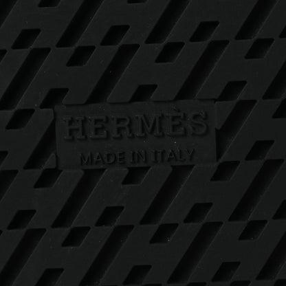 Hermes Calfskin Embroidered Womens Chypre Sandals 41 Natural 8 of 11
