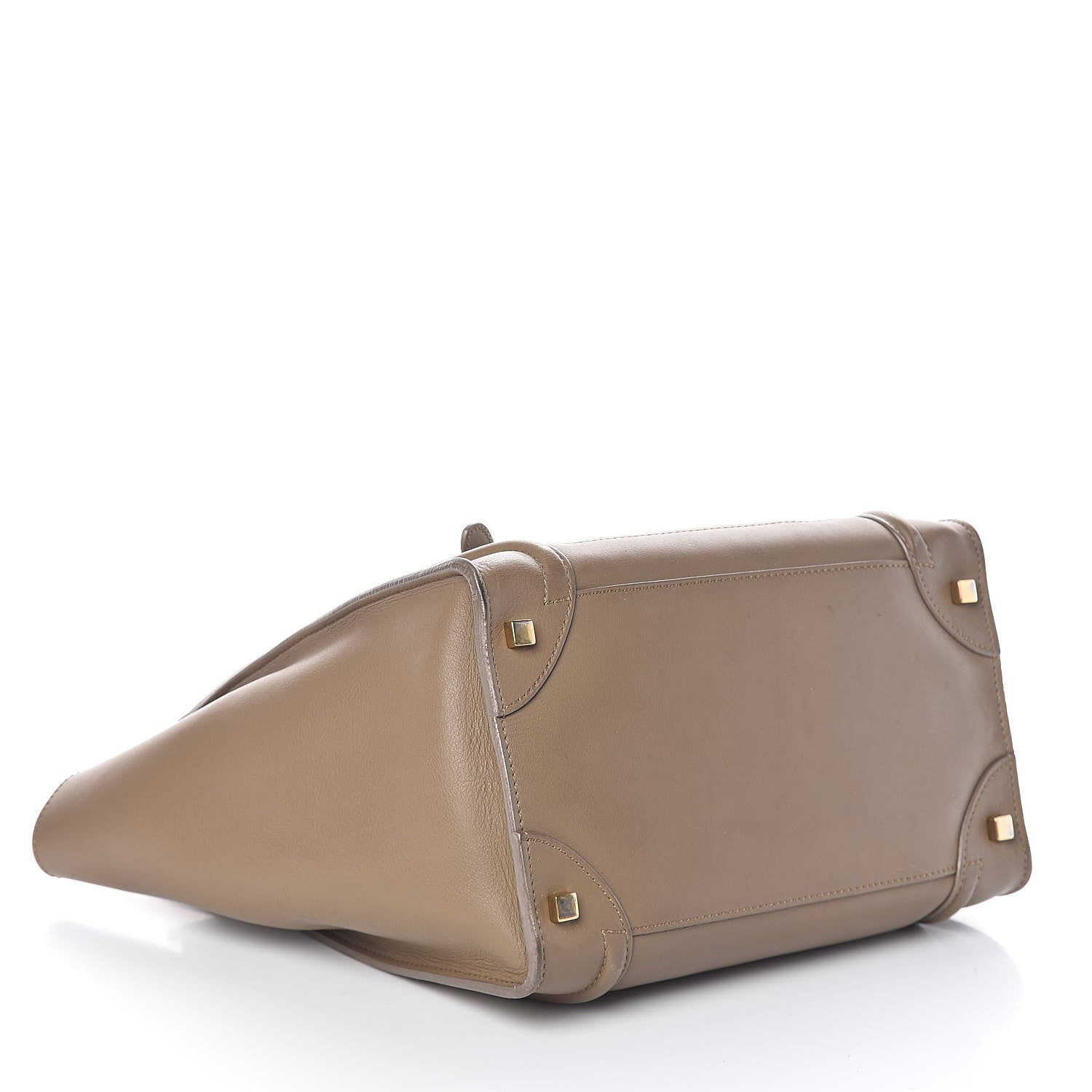 Celine Smooth Calfskin Mini Luggage Dune 4 of 15