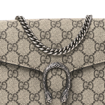 Gucci GG Supreme Monogram Mini Dionysus Chain Wallet Beige Taupe 8 of 10