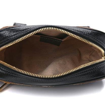 Gucci Suede Small Ophidia Belt Bag 85 34 Brown 6 of 10