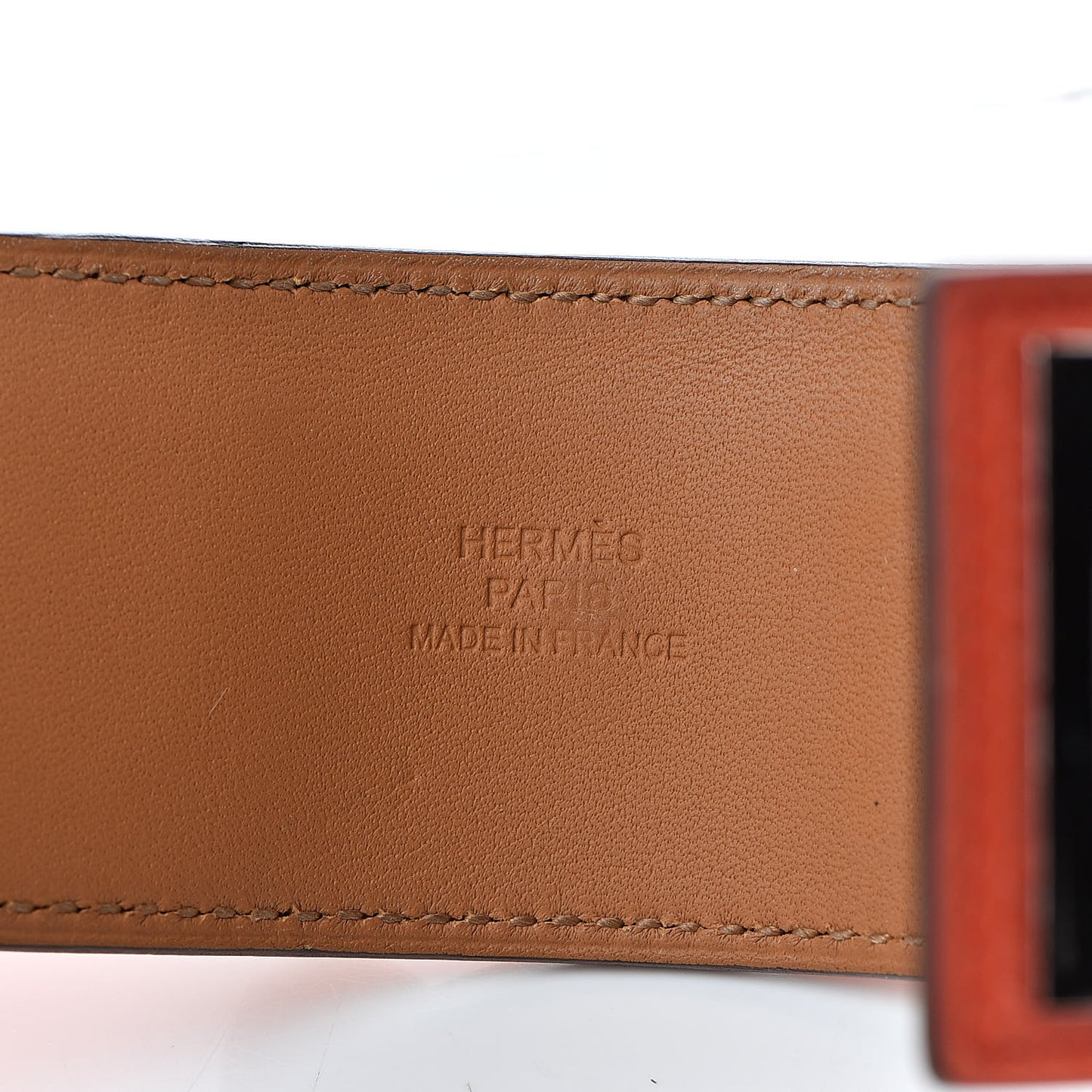 Epsom Collier de Chien CDC Bracelet S Orange Poppy