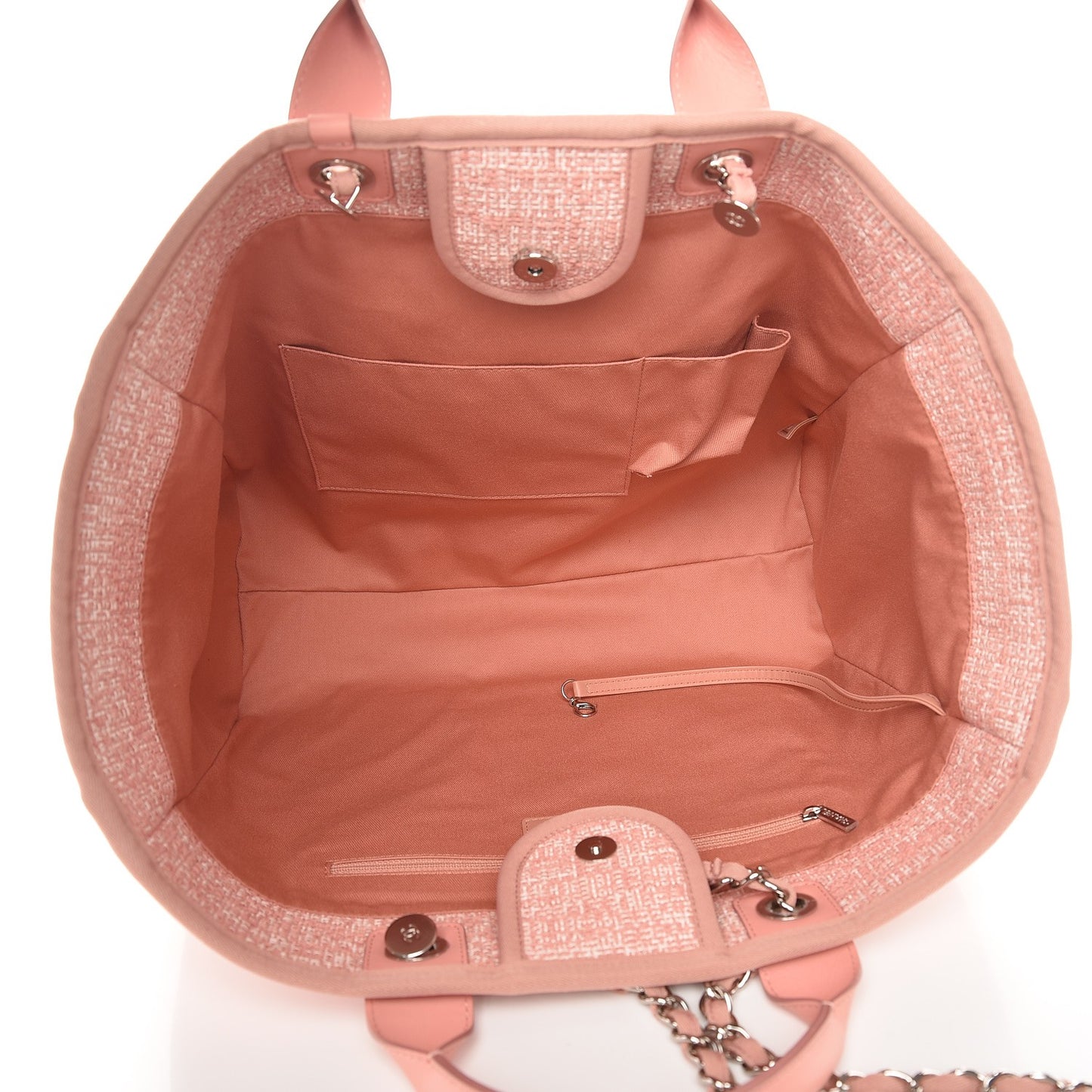 Canvas Large Deauville Tote Pink