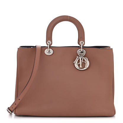 Christian Dior Smooth Calfskin Large Diorissimo Tote Petale 1 of 13