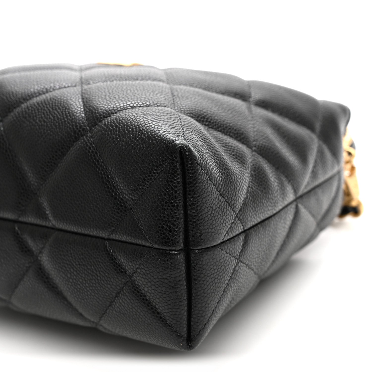 Chanel Caviar Quilted Chanel Way Clutch With Chain Black 10 of 10