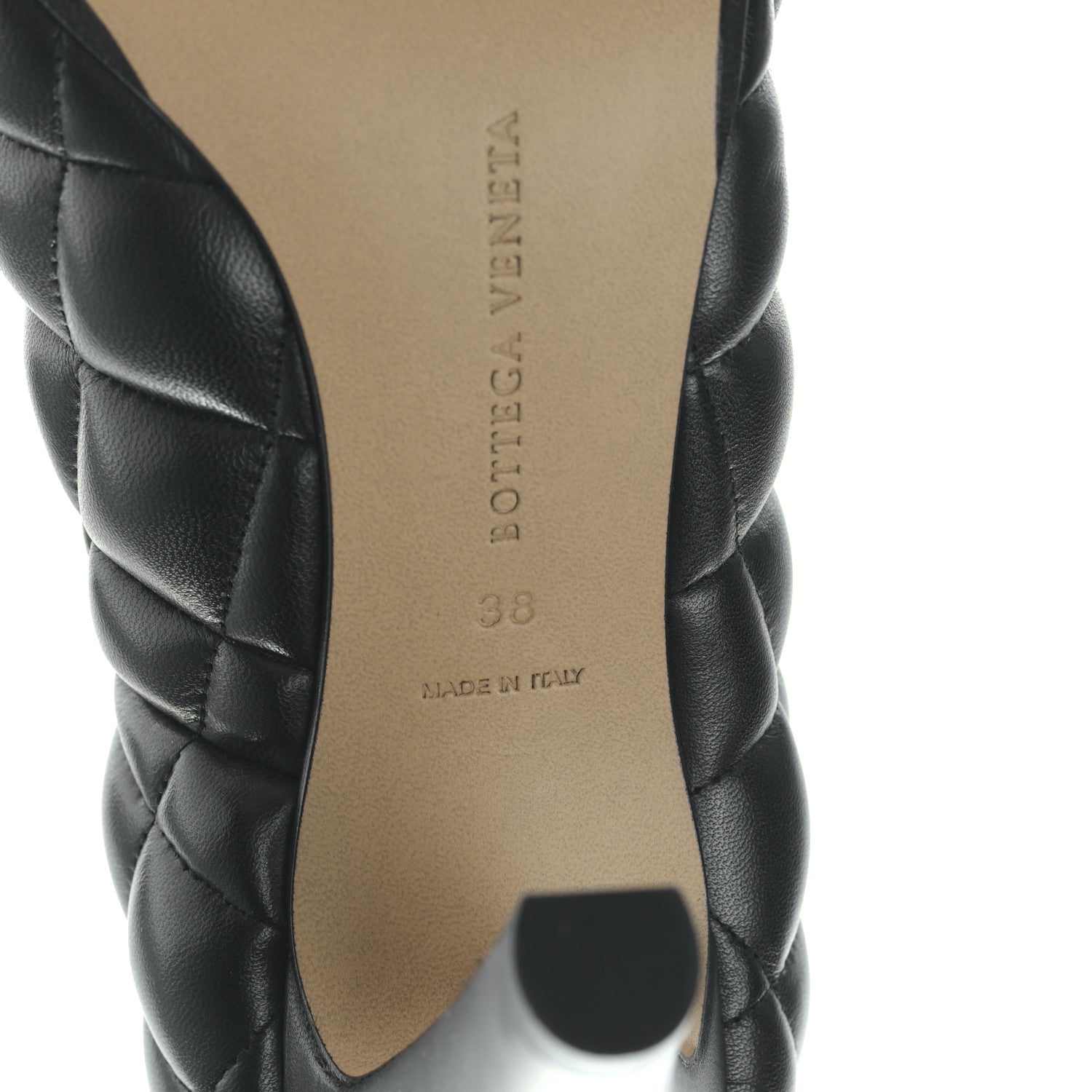 Bottega Veneta Nappa Matelasse Padded Dream Pumps 38 Black 6 of 7