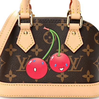 Louis Vuitton LV X TM Monogram Cerises Nano Alma 7 of 9