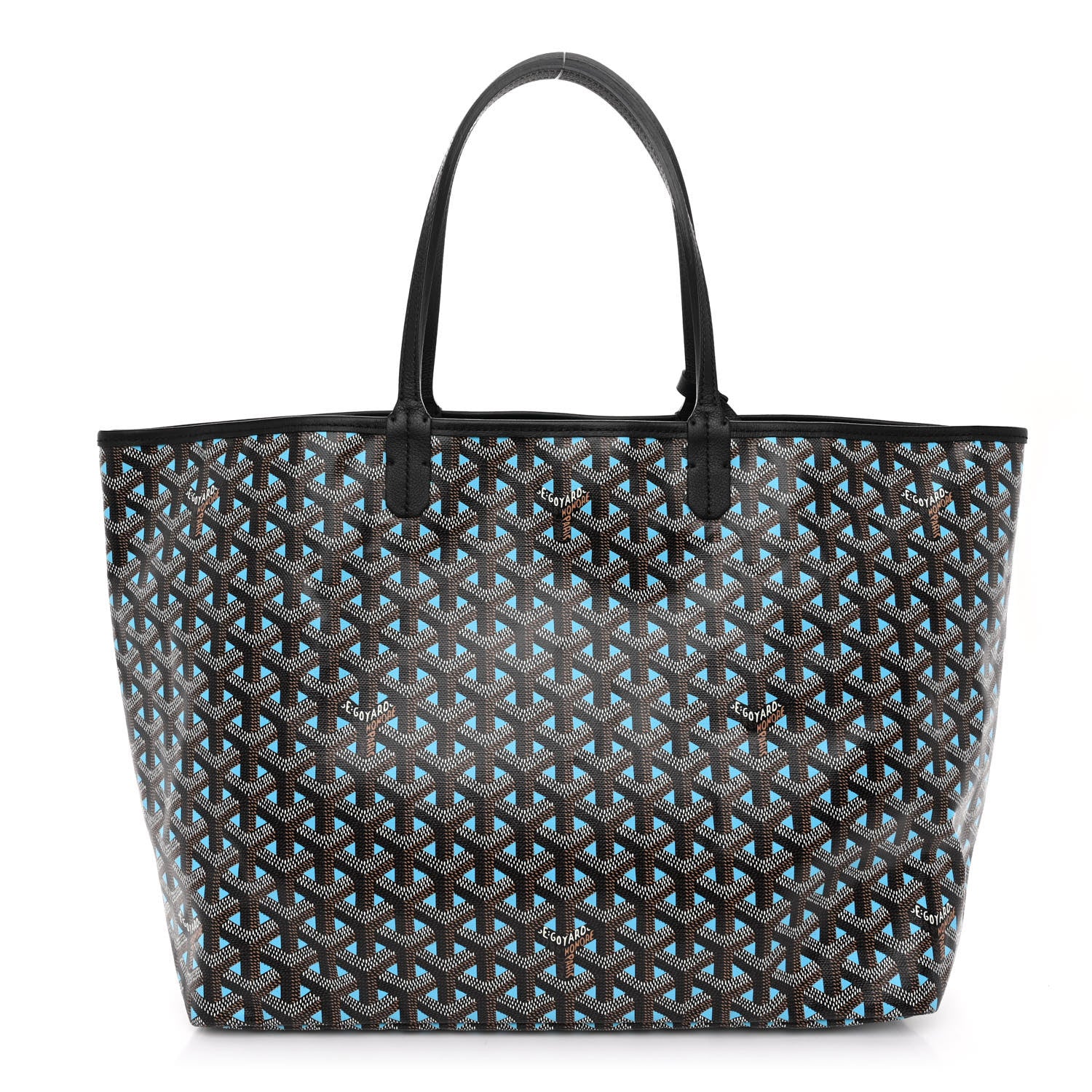 Goyard Goyardine Saint Louis Claire Voie PM Black Blue 1 of 10