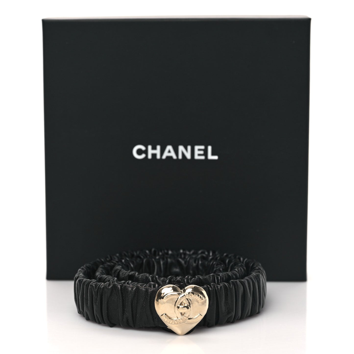 Lambskin Heart Belt 90 36 Black