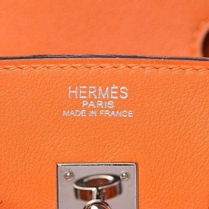 Hermes Swift Birkin 25 Orange 17 of 31
