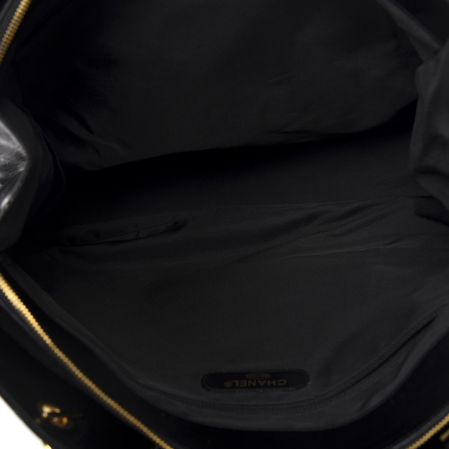 Calfskin Stitched XL Weekender Black