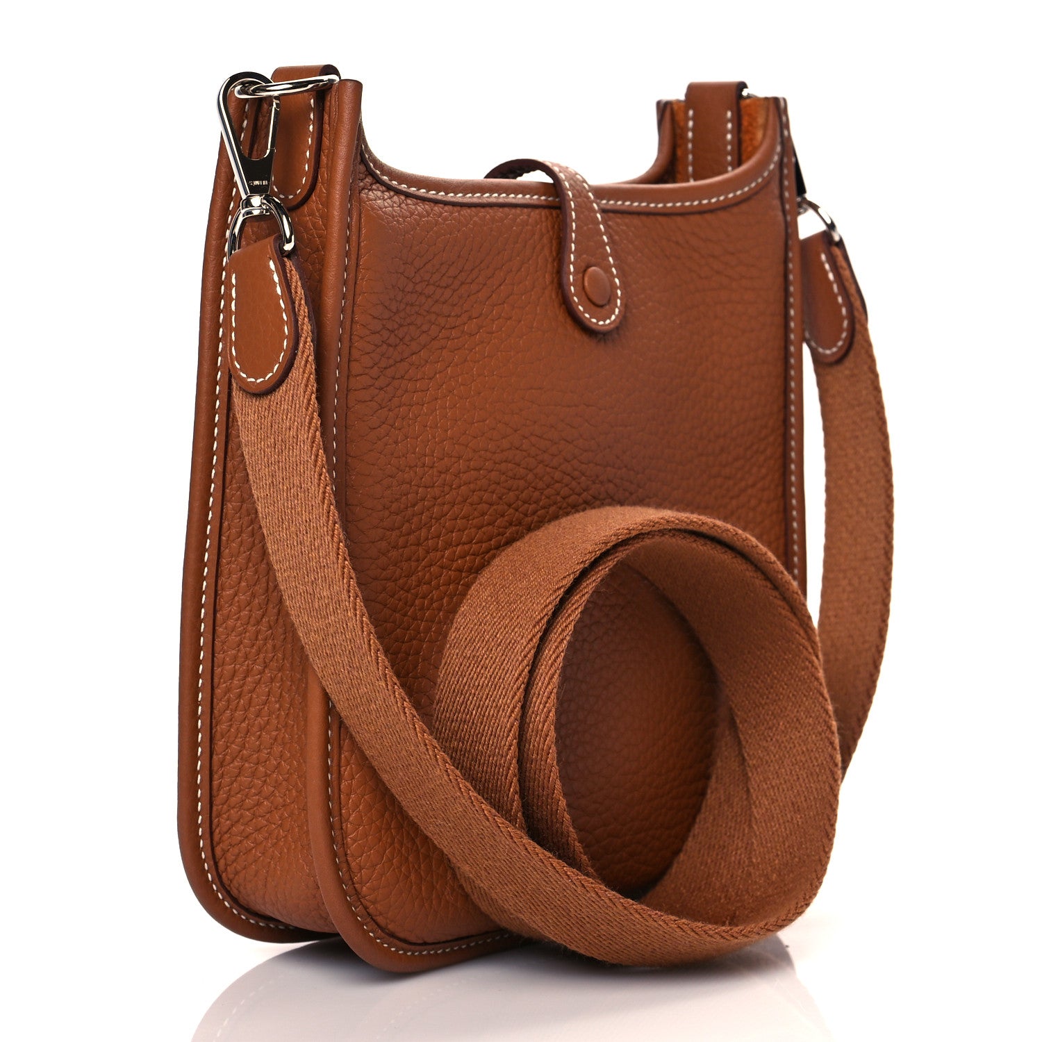 Hermes Taurillon Clemence Evelyne TPM Gold 3 of 10