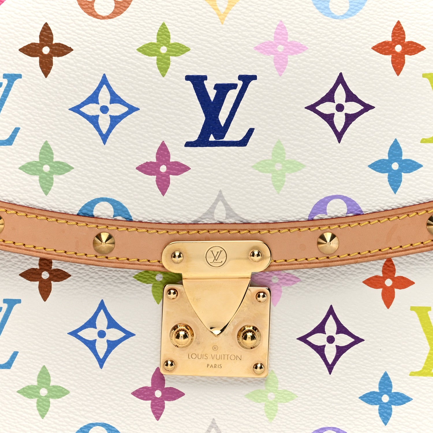 Louis Vuitton Monogram Multicolor Sologne White 7 of 9