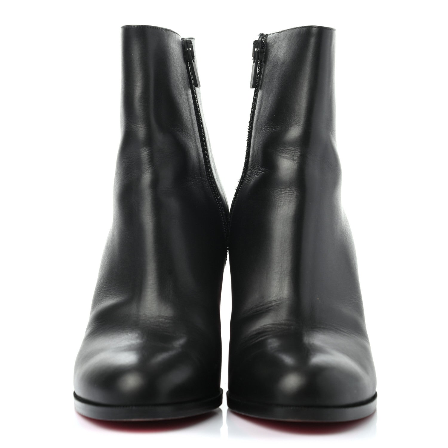 Christian Louboutin Calfskin Adox 85 Ankle Boots 41 Black 2 of 7