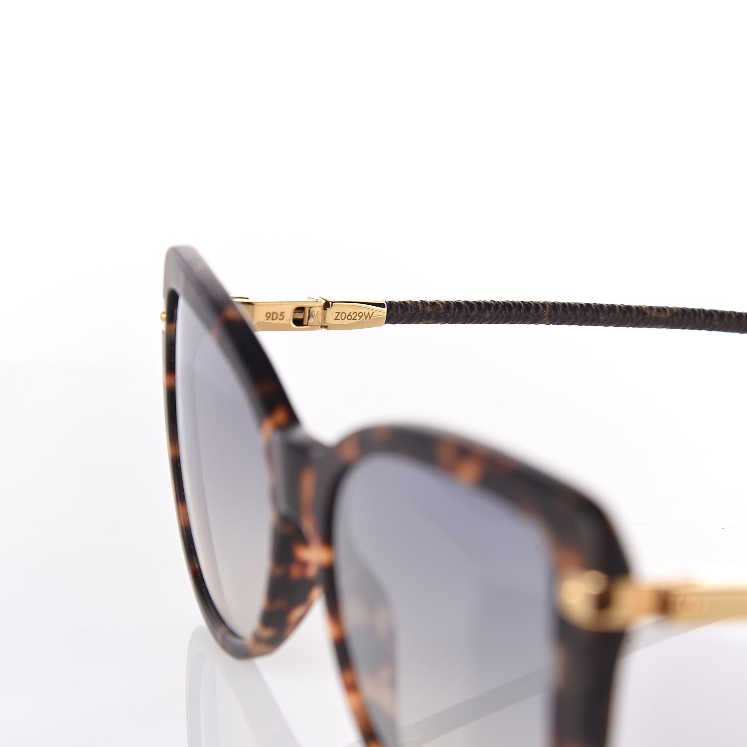 Louis Vuitton Monogram Charlotte Z0629W Sunglasses Dark Tortoise 6 of 7