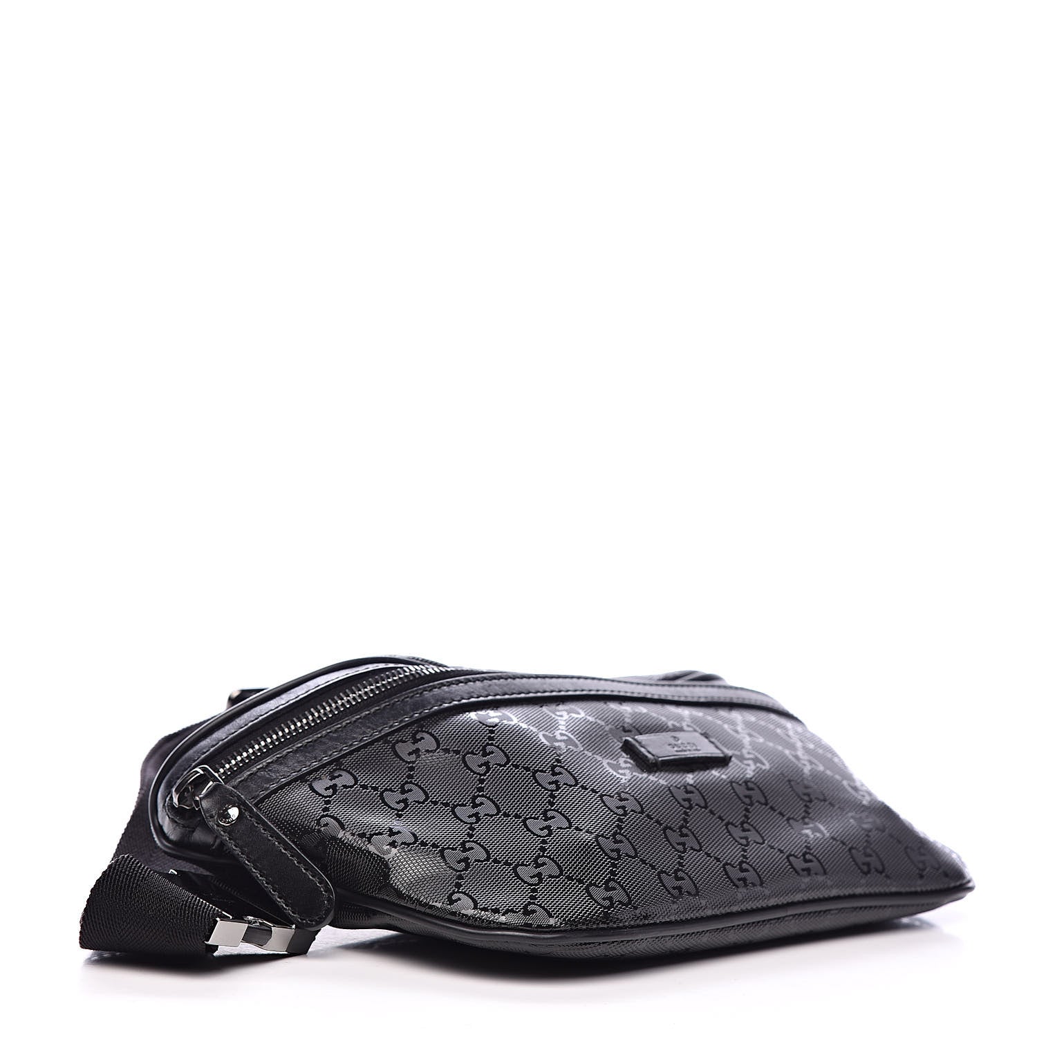 Gucci Imprime Monogram Belt Bag Black 4 of 10