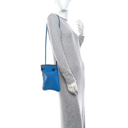 Hermes Milo Lambskin Swift Mini Aline Bleu Zanzibar 2 of 11