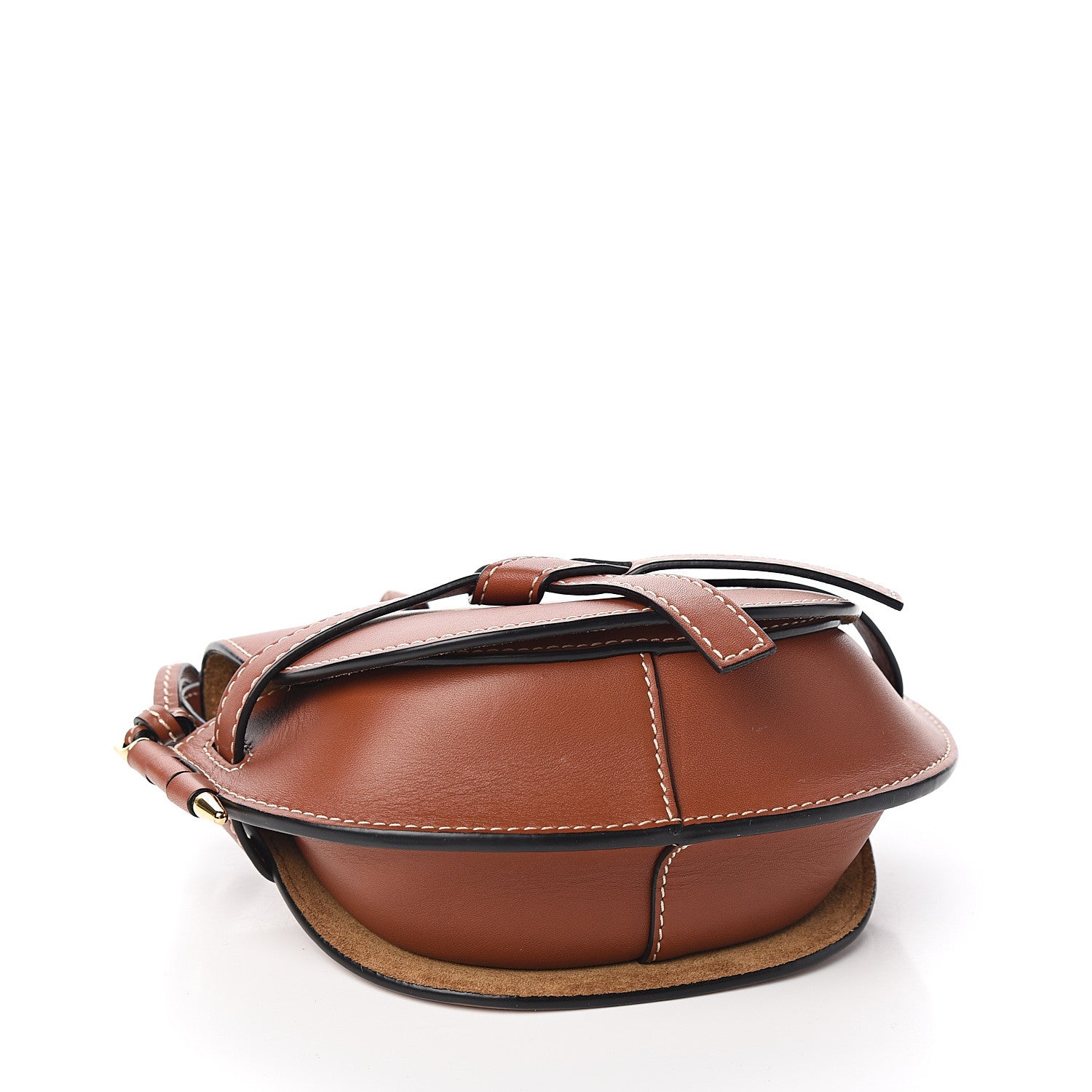 Loewe Calfskin Mini Gate Crossbody Bag Rust 3 of 8