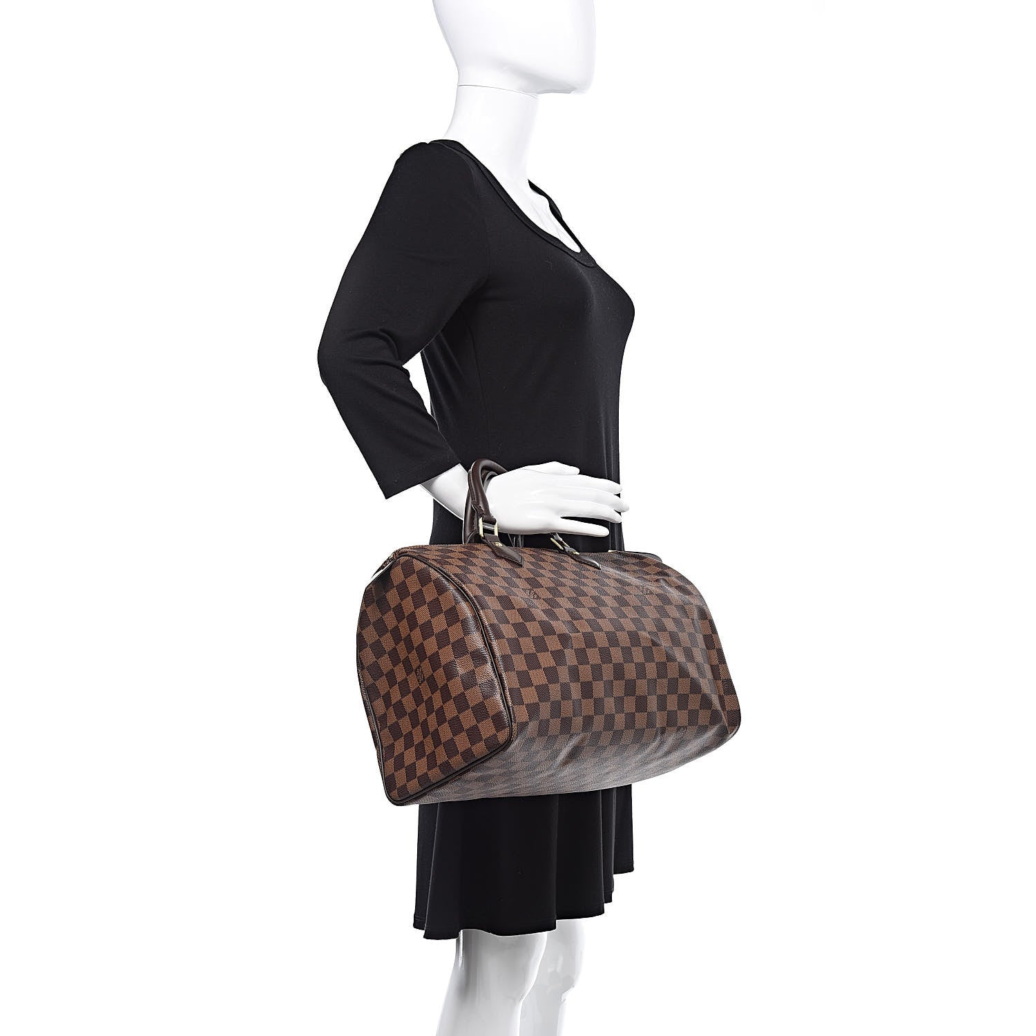 Louis Vuitton Damier Ebene Speedy 35 2 of 11